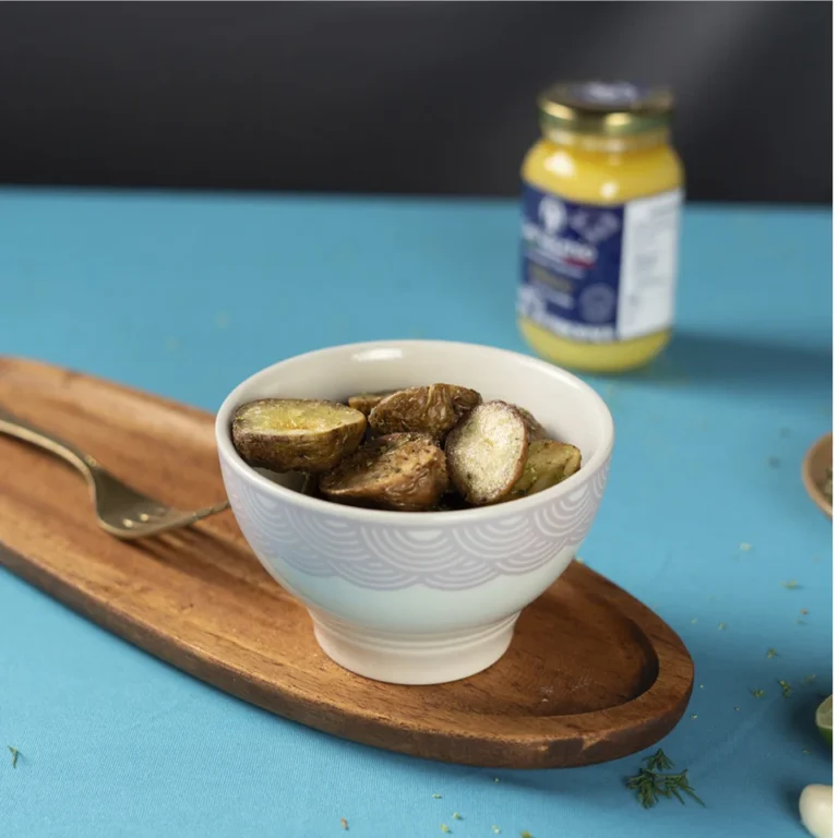 Papas salteadas en ghee picante